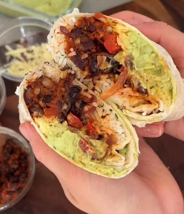 Vegan Black Bean Burrito Recipe