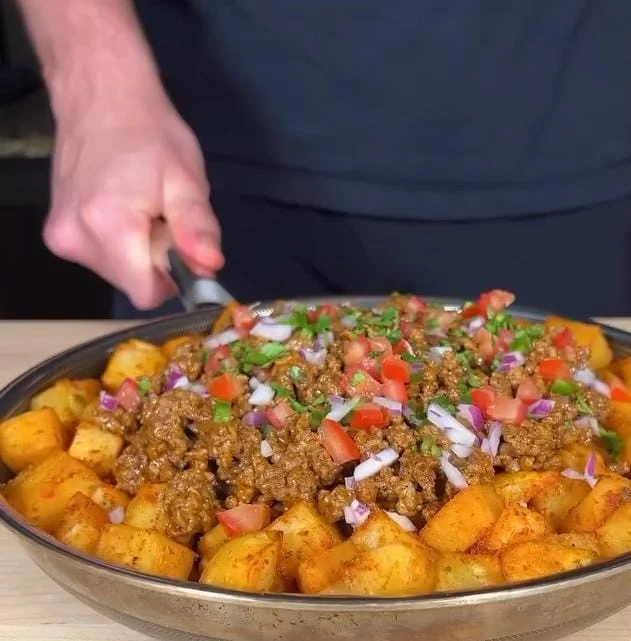 Vegetarian Loaded Taco Potato Bowl Recipe