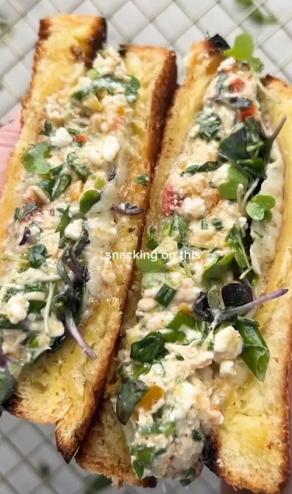 Grilled Chicken Green Goddess Salad Sandwich Recipe