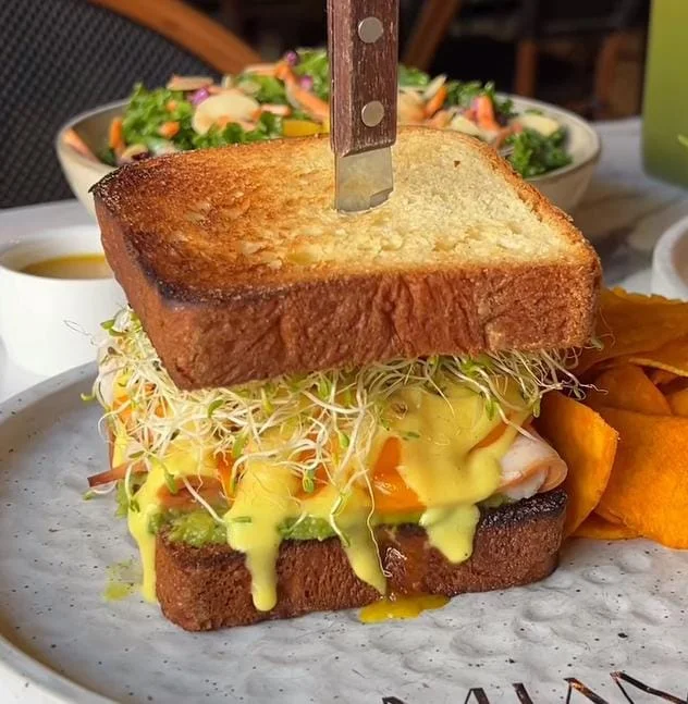 Spicy Avocado Sprouts Sandwich Recipe