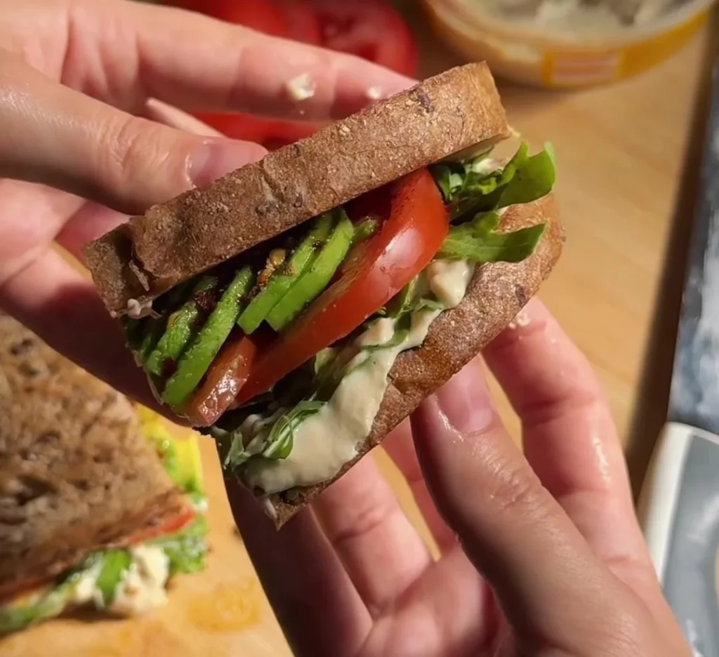 Spicy Avocado Sprouts Sandwich Recipe