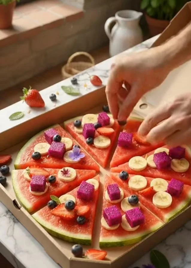 Tropical Fruit Pizza Recipe