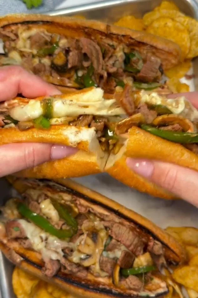 Spicy Philly Cheese Steak Sandwich Recipe