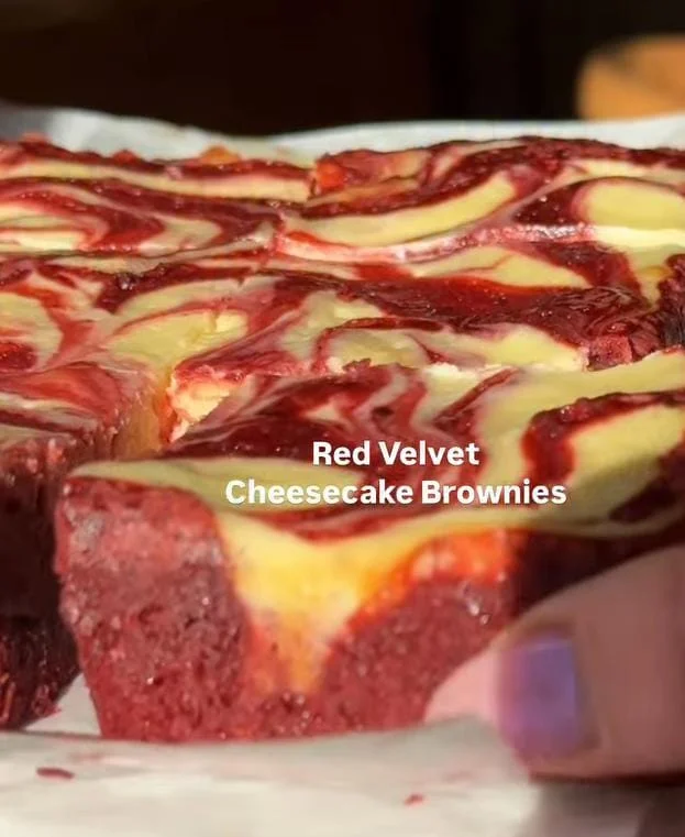 What is Red Velvet Cheesecake Brownies Recipe?