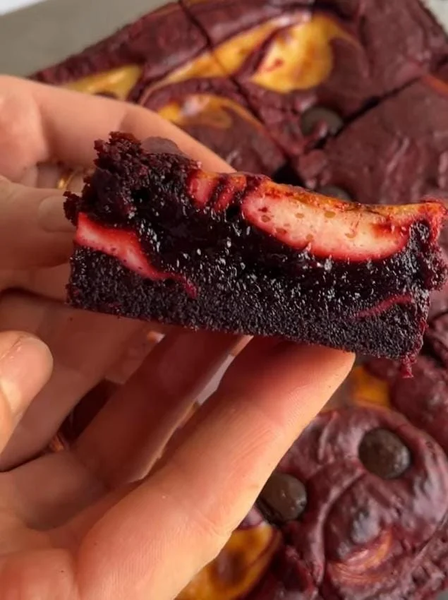Oreo Red Velvet Cheesecake Brownies Recipe