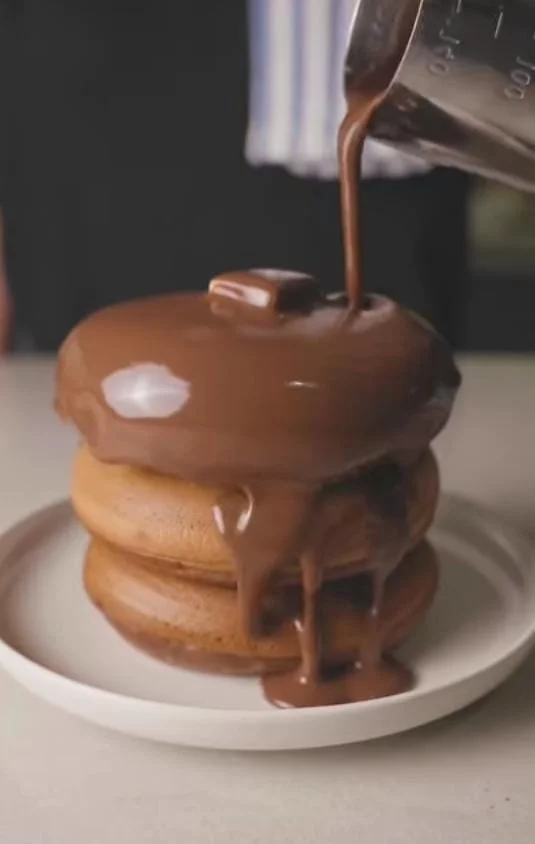 Chocolate Chip Fluffy Pancakes Recipe