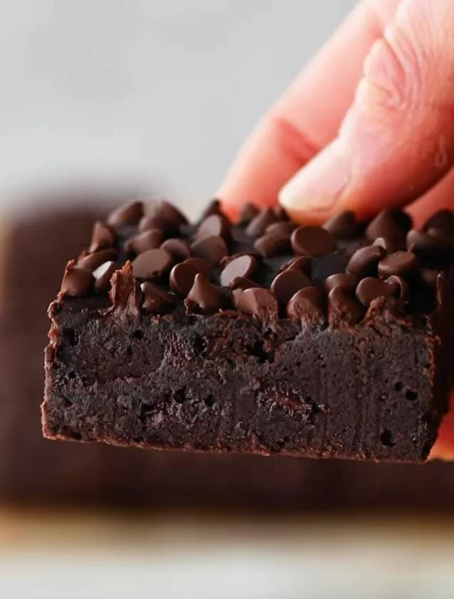 Double Chocolate Black Bean Brownies Recipe