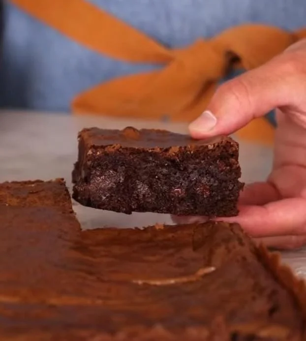 Salted Caramel Homemade Brownies Recipe