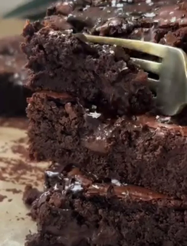 Double Chocolate Homemade Brownies Recipe