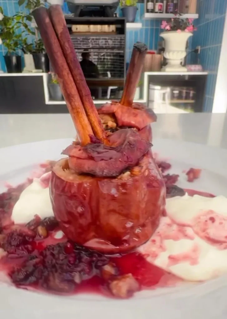 Cranberry Walnut Baked Apples Recipe