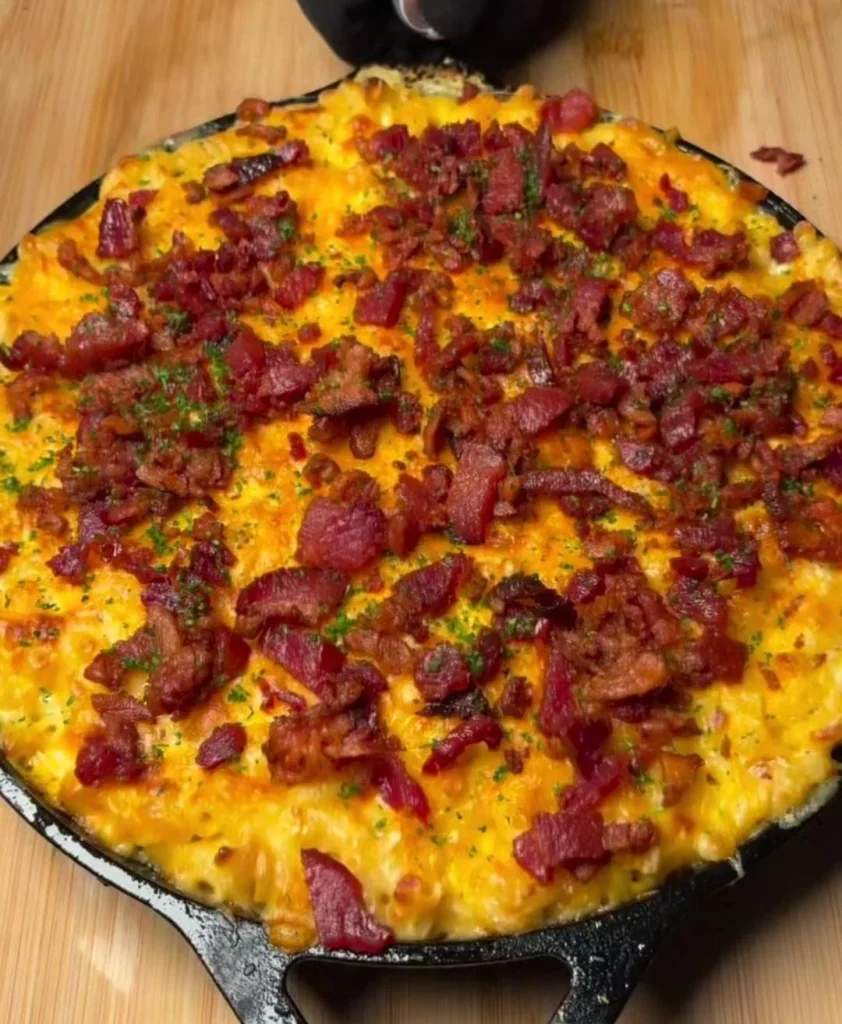 Bacon Baked Mac and Cheese Recipe