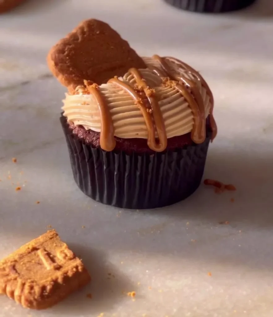 Chocolate Biscoff Cupcakes Recipe