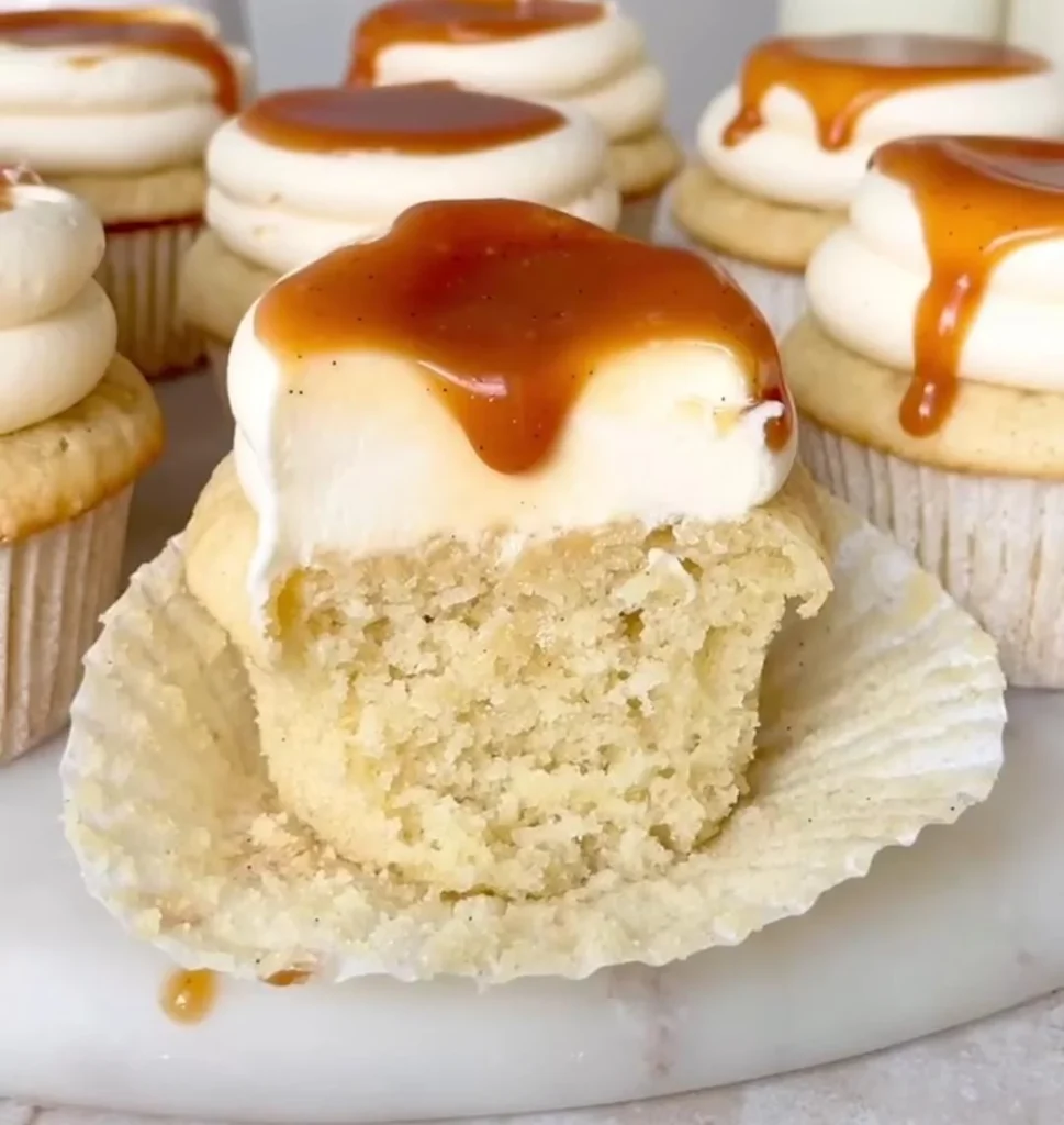 Salted Caramel Biscoff Cupcakes Recipe