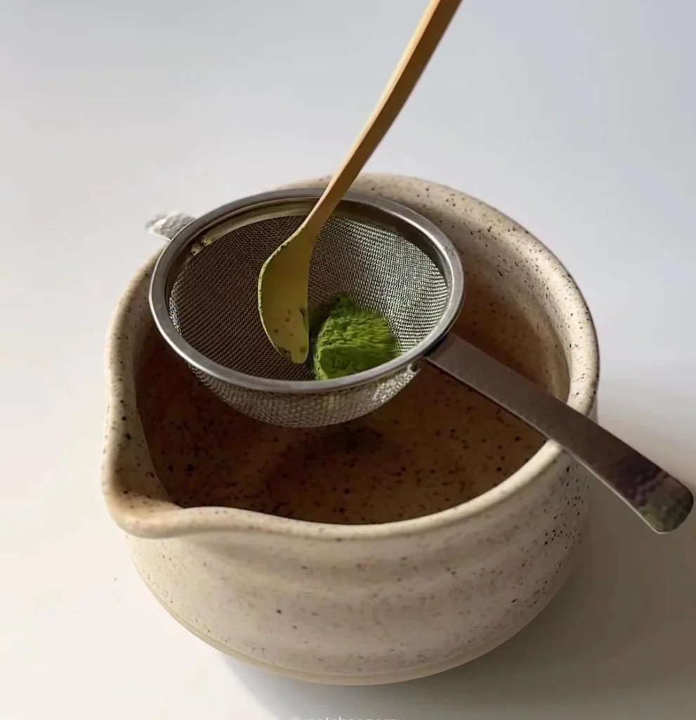 Sift the Matcha