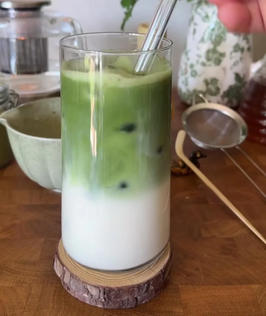 Iced Matcha Latte Recipe
