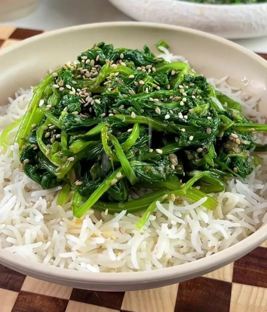 Spinach Banchan Recipe