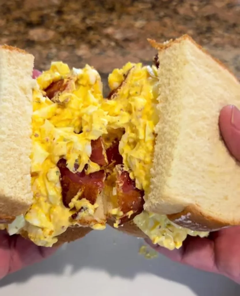 Bacon Egg Salad Sandwich Recipe