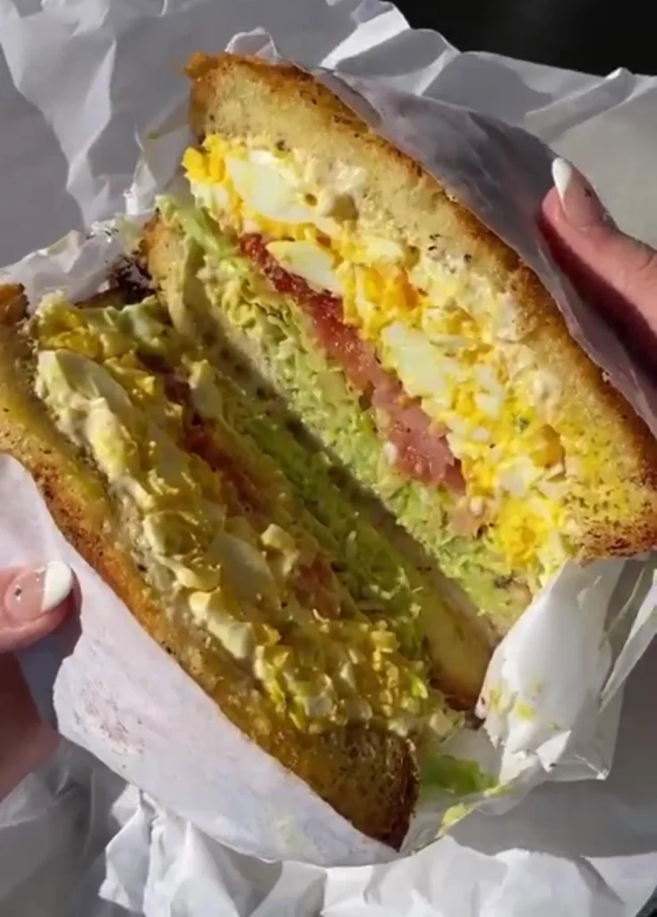 Avocado Egg Salad Sandwich Recipe