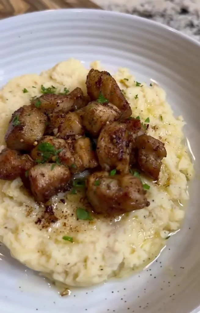 Garlic Butter Boneless Pork Chops Recipe