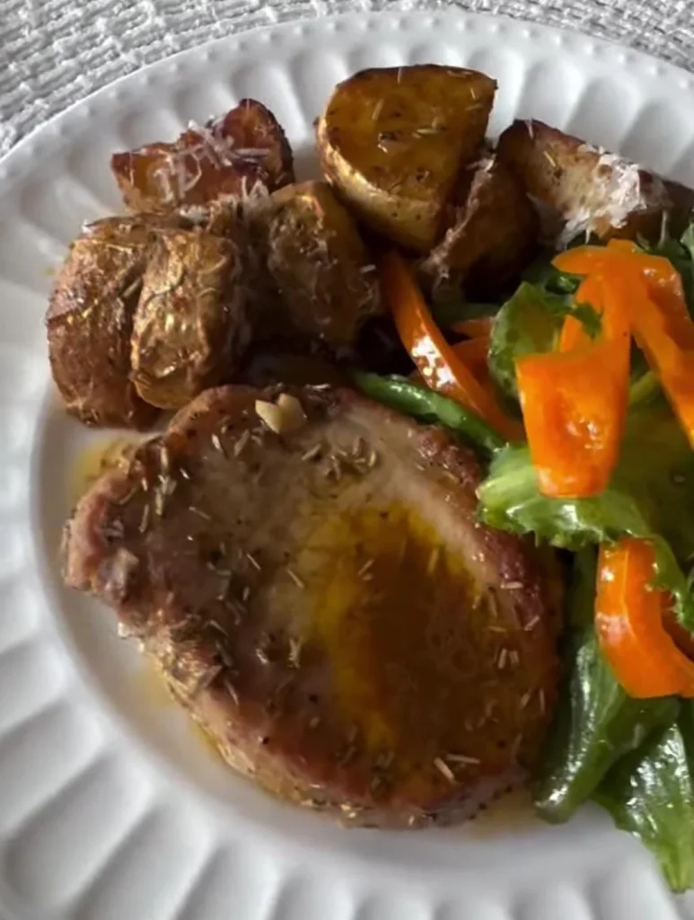 Herb Boneless Pork Chops Recipe