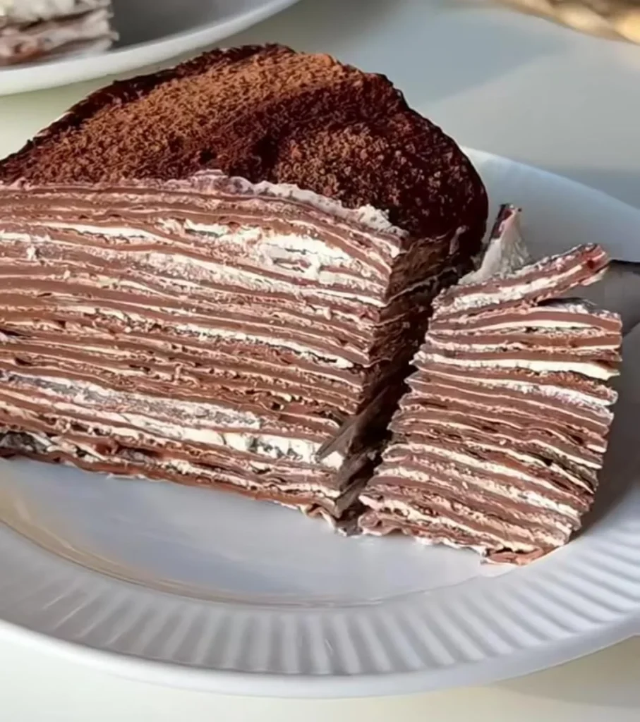 Chocolate Crepe Cake Recipe