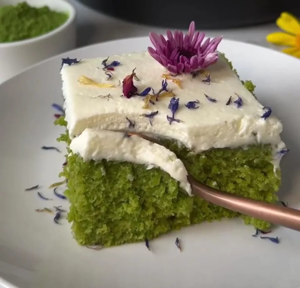 White Chocolate Matcha Cake Recipe