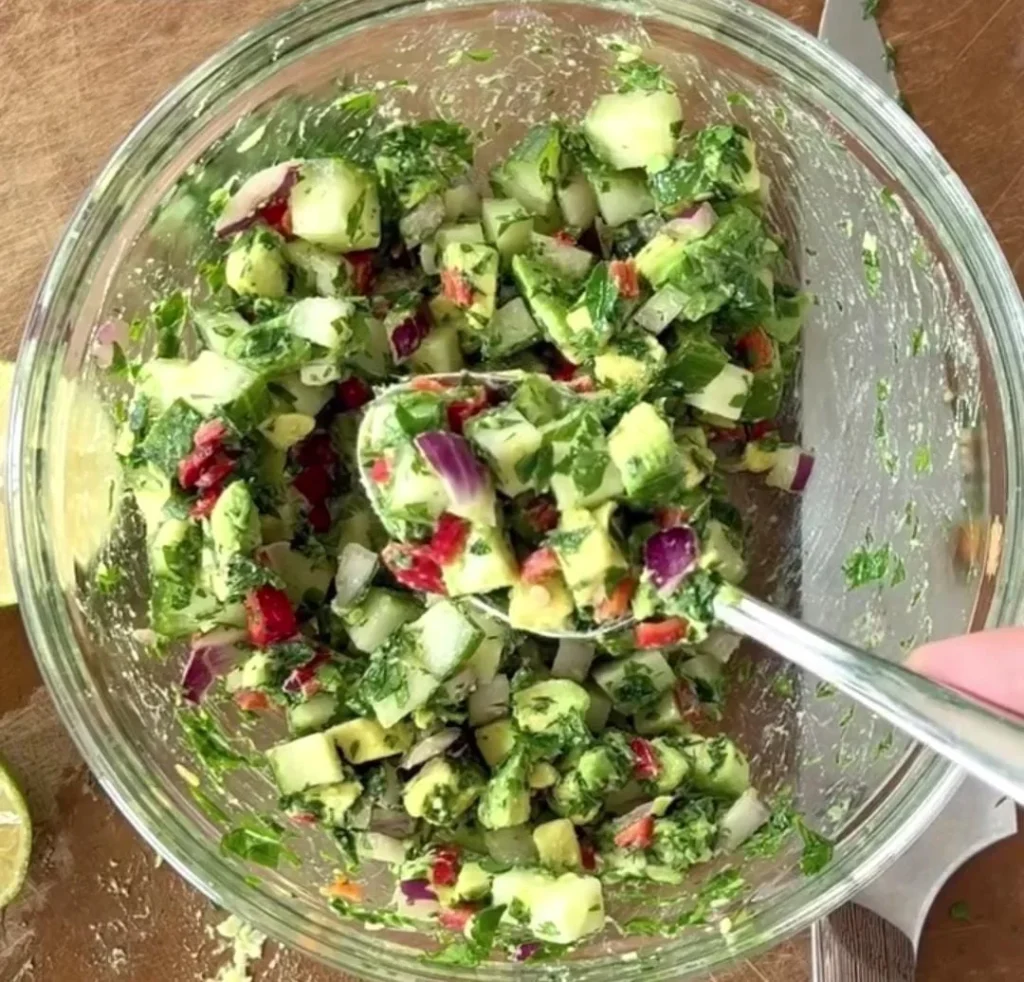 Avocado Cucumber Salsa Recipe