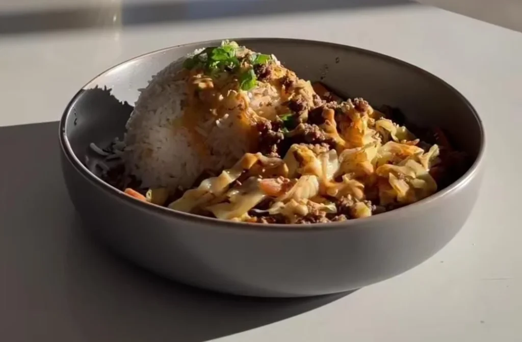 Spicy Egg Roll in a Bowl Recipe
