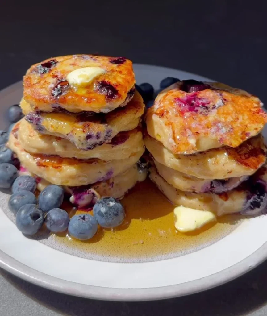 Blueberry Protein Pancakes Recipe