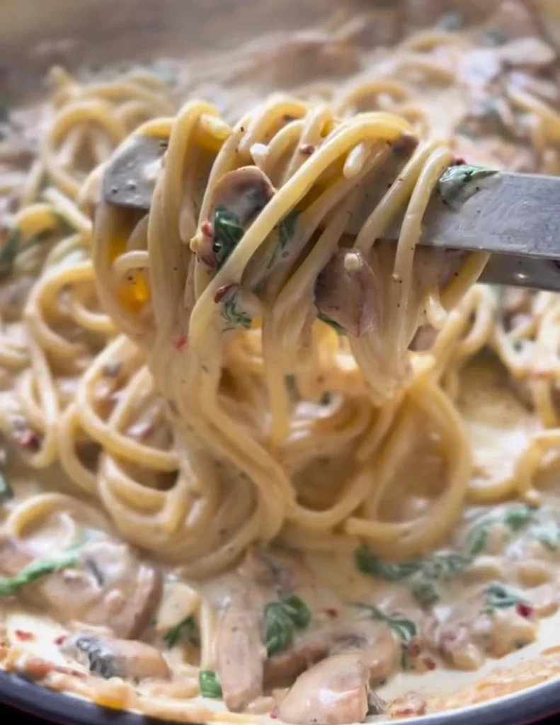 Mushroom Alfredo Sauce Recipe