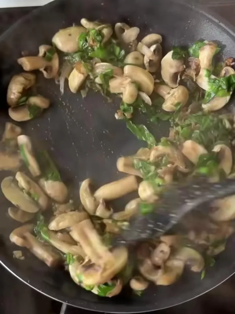 Cook the Mushrooms