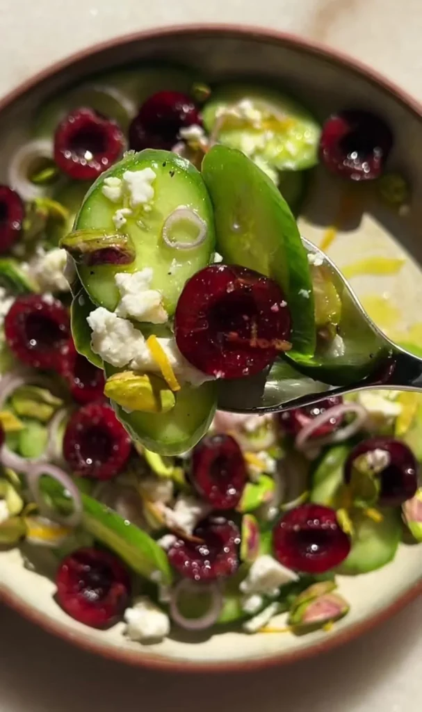 Cherry Pistachio Salad Recipe