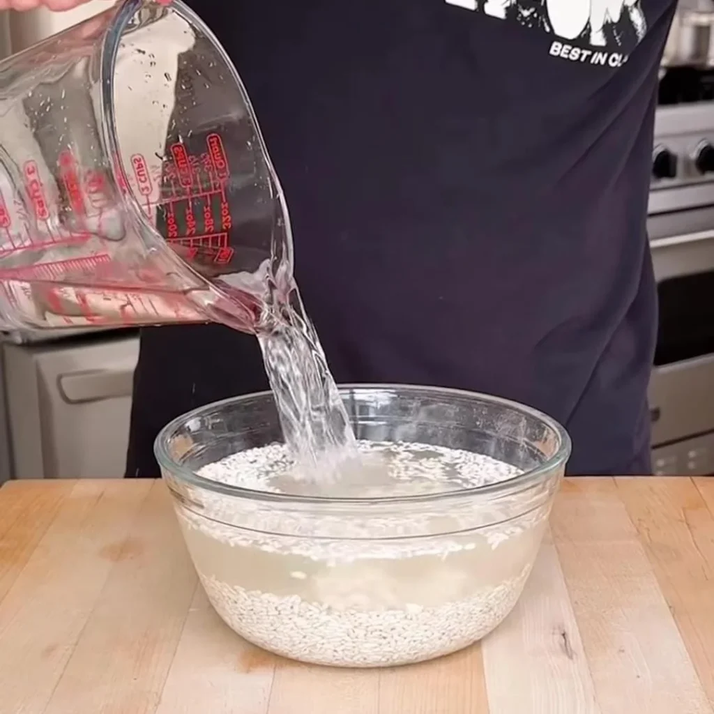 Rinse the Rice