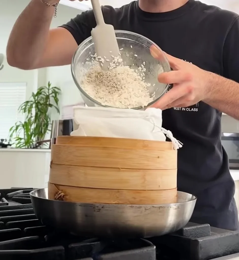  Drain the Rice