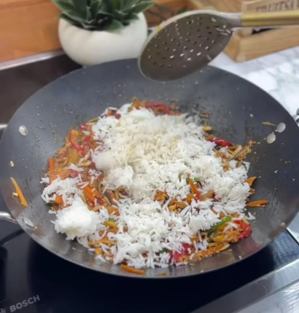 Add the Rice