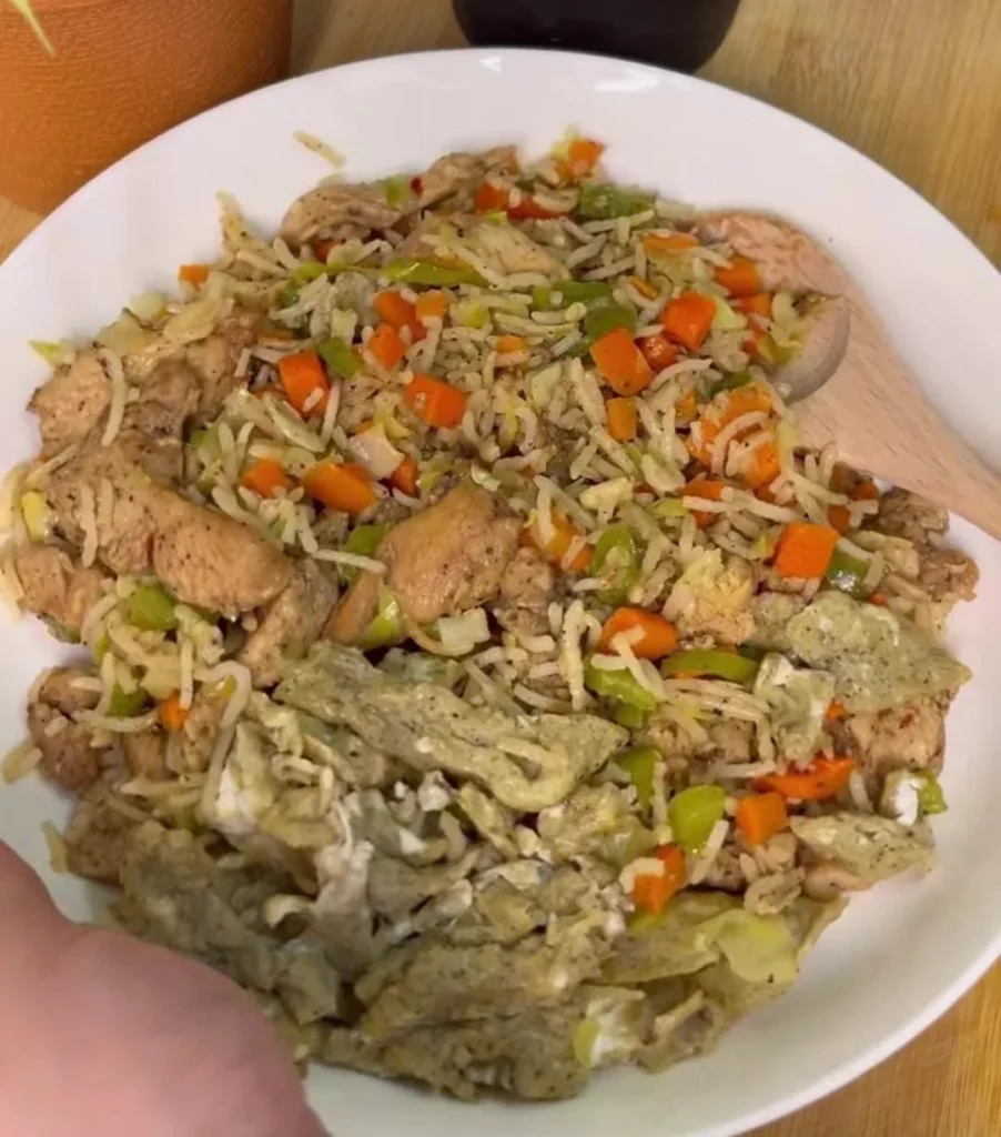 Vegetable Chicken Fried Rice Recipe